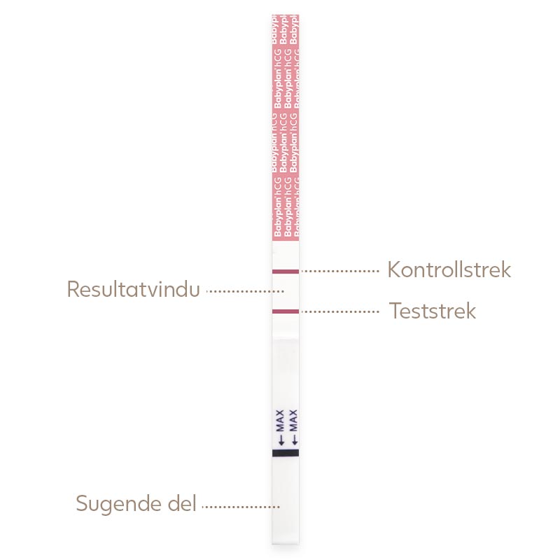 Babyplan Tidlig Graviditetstest Strimmel.