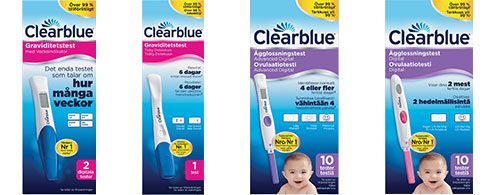 Alla Clearblue produkter