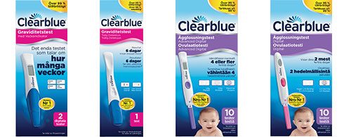 Alla Clearblue produkter