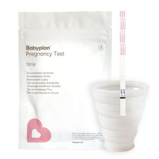 Babyplan Graviditetstest med kopp - 15 stk