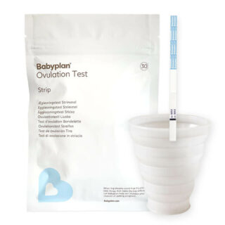 Babyplan Eggløsningstest med kopp - 30 stk.