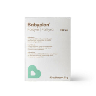 Babyplan folsyre 90 tabletter